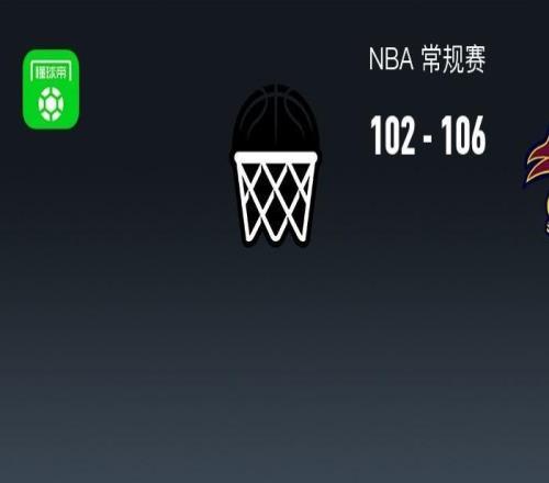 NBA战报:骑士106102篮网,小波特26分