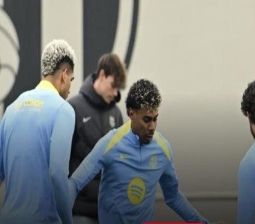 世体:巴萨完成国王杯赛前最后一练,汤米马克斯加入合练