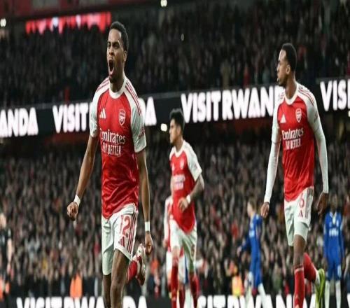 阿森纳21切尔西视频集锦，萨利巴廷贝尔建功，枪手赛季三杀蓝军