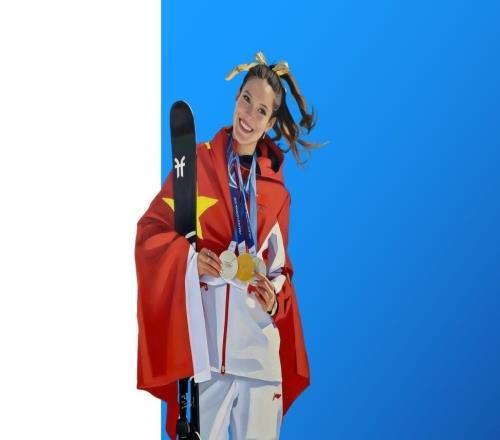 冬奥摘得一金二银,谷爱凌反遭大规模网暴豆包为她做的PPT,一眼看懂真相!