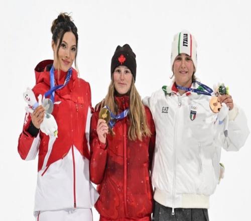 又美又飒!谷爱凌179分夺亚军:5块奥运奖牌创纪录,U型池冲金