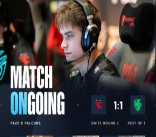 NiKo低迷双小将尽力难挽败局Twistzz拿下22杀Faze扳平比分