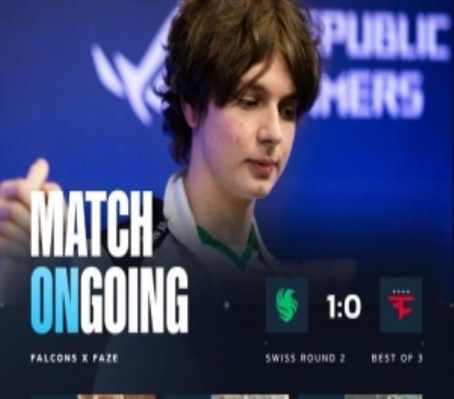 broky低迷枪软道具歪！NiKo火力十足砍21击杀Falcons赢下图一