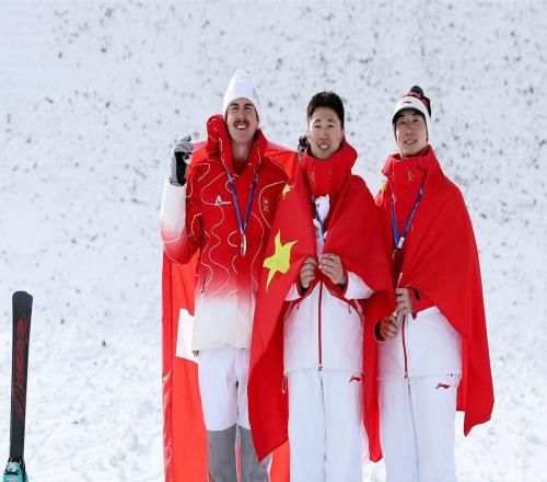 金牌夫妇!王心迪132.6分夺冠,携手徐梦桃创神迹,激动跪地庆祝