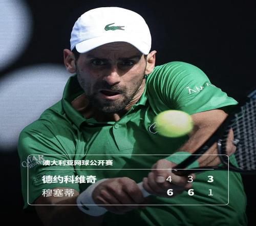 穆塞蒂退赛,德约晋级四强,著名教练认为德约无法与辛纳抗衡