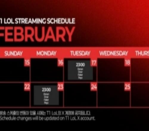 痛定思痛T1原定于17日的队员直播已经取消