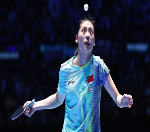 31早田希娜！中国女乒21岁1米80新星闪耀：新版王曼昱冲击主力