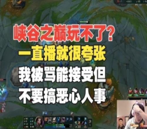 峡谷之巅还是玩不了Uzi:被骂我能接受,但不要搞恶心人的事情