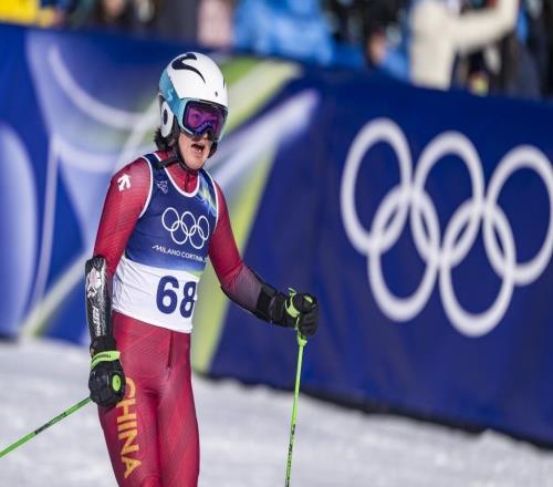 站上奥运赛场已是进步,张玉营想在高山滑雪项目继续征服速度