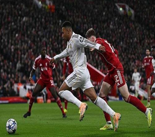 利物浦10皇马麦卡利斯特攻入制胜球