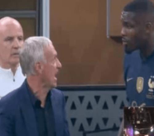 内讧?德尚加时与小图拉姆激烈争吵天啊你不听我的