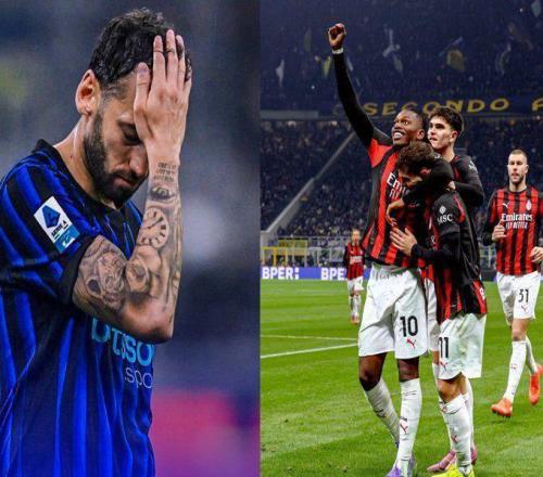 失望！近6场米兰德比蓝黑军团一胜难求，国米本赛季最大问题暴露