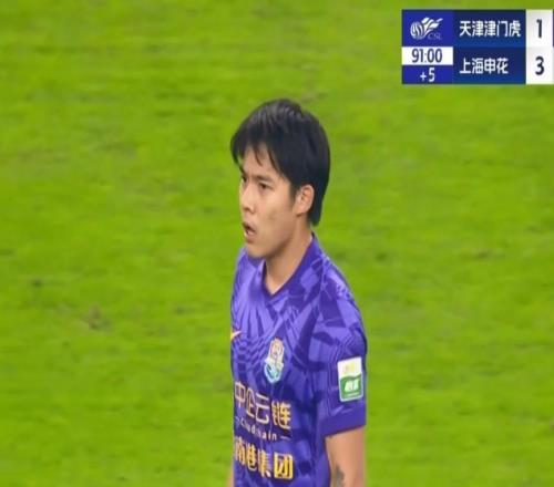 李嗣镕：赛季结束前迎来中超首秀，感谢支持，我们下赛季见