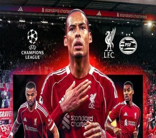 利物浦发布战埃因霍温海报：荷兰三将出镜，加克波将战旧主