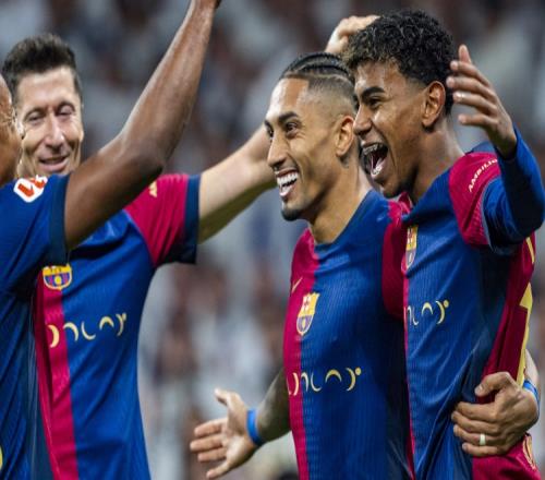 莱万拉菲尼亚和亚马尔组成的三人组合有望在几个月内再度回归_西甲直播