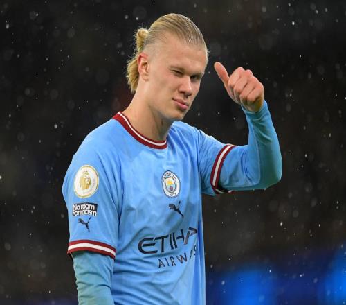 英超百球时速榜，哈兰德身前仅剩一人