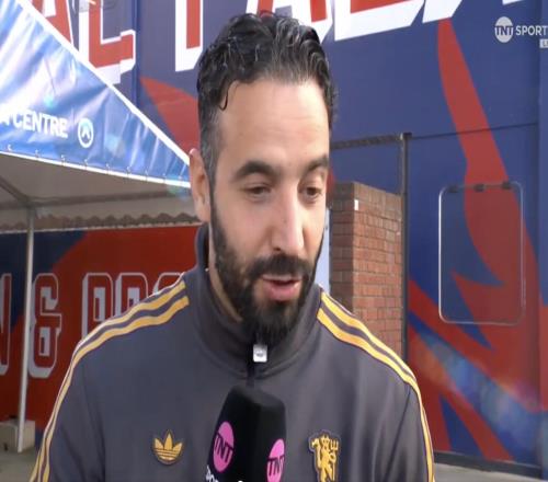 阿莫林：我们本周改进了训练方式，首发是根据训练表现调整的