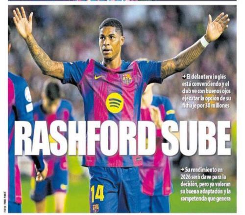 巴萨向拉什福德提出买断条件！帮助压价曼联并降薪，承诺加强防守