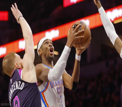 雷霆107112输森林狼！亚历山大创62年NBA纪录，一战揭露4个现实