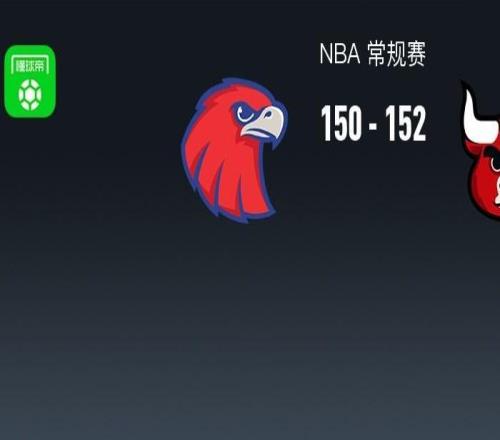 NBA战报：公牛152150险胜老鹰取NBA3连胜，杰伦约翰逊空砍36分