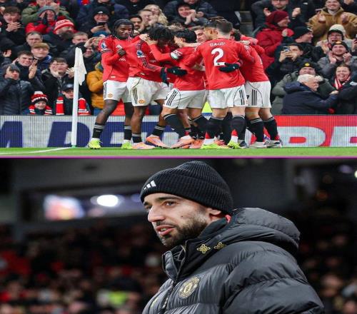 自202223赛季以来，曼联首次在B费英超没首发的情况下赢球