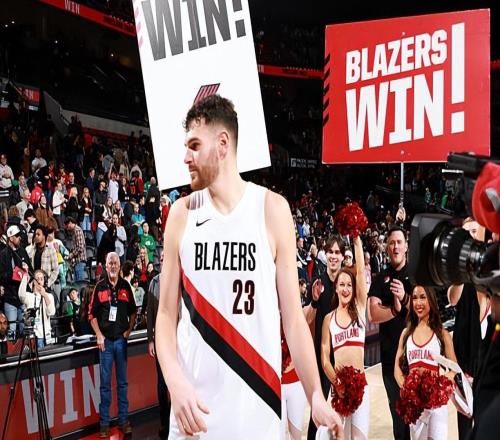 18+18！开拓者内线新星在攻防两端的统治力都是相当惊人的