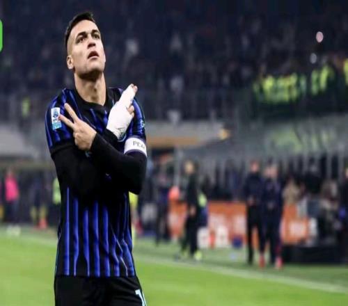 劳塔罗传射建功国米31力克博洛尼亚蓝黑军团登顶意甲榜首