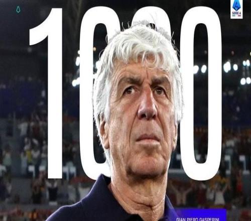 加斯佩里尼达成意甲1000积分里程碑，意甲官方祝贺