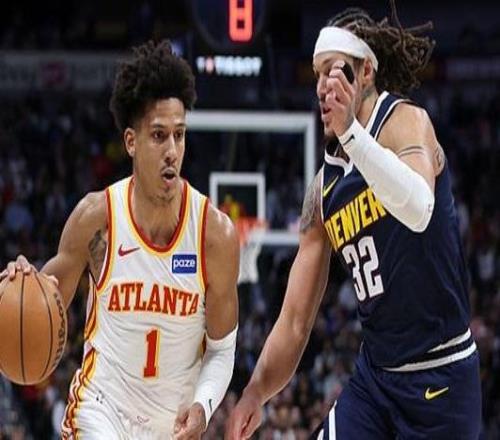 约翰逊29+9+6丹尼尔斯三双老鹰客场大胜掘金