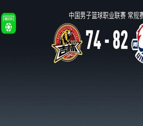 CBA战报：青岛8274吉林，奎因达里韦瑟斯庞24+5+4