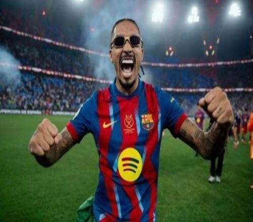 皇马克星上线！巴萨真核拉菲尼亚主导超级杯决赛