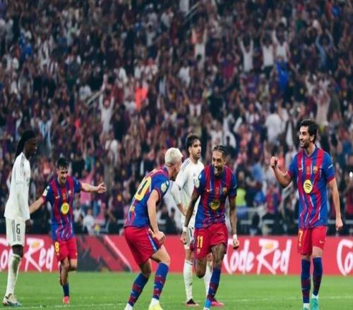 国家德比32！巴萨险胜皇马卫冕西超杯！拉菲双响勇夺2026年首冠