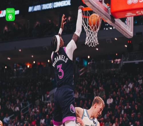 森林狼139106轻取雄鹿，兰德尔29+8+6，海兰德23分