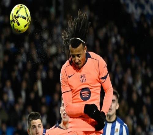 0607赛季以来，巴萨是五大联赛第2支单场5中门框并输球的球队