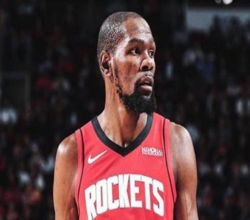 仅次于哈登，杜兰特追平威少成为在火箭第二快拿1000分球员