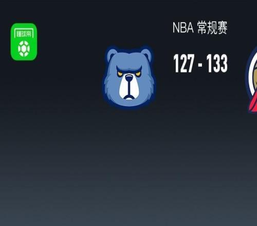 NBA战报：鹈鹕133127灰熊，萨迪克贝36+4+4
