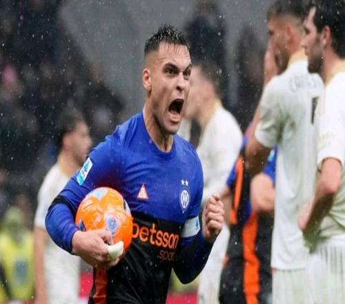 国米六球大胜比萨六分差强势领跑意甲