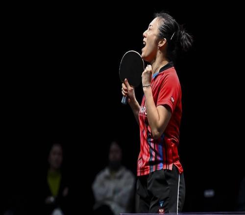 42岁、两断跟腱，韩莹一板削球闯荡乒坛