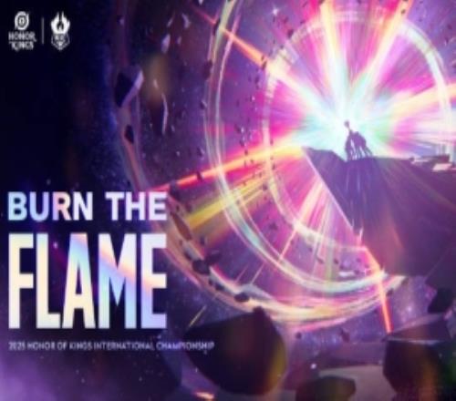 王者荣耀冠军杯主题曲《BurntheFlame》：战歌已响淬火成王！