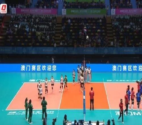 全运会女排：河南队30轻取澳门队四战全胜，朱婷轮休