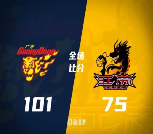 俱乐部杯广东战胜江苏徐杰贡献18分4个篮板8次助攻王洪泽15分8个篮板刘泽希13分8个篮板_cba直播