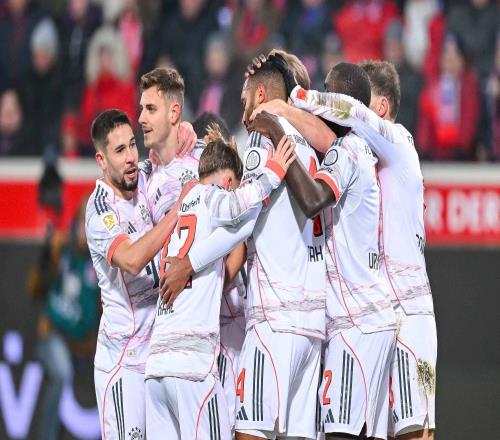 2025年度德甲积分榜：拜仁34场仅1负遥遥领先，勒沃库森第二