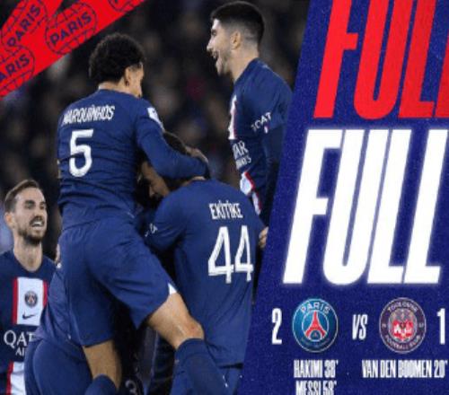 法甲梅西世界波+2中柱阿什拉夫传射巴黎21逆转