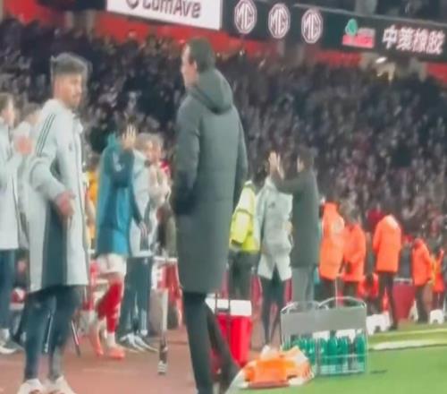 埃梅里赛后未等阿尔特塔握手便离场的另一个转播视角_英超直播