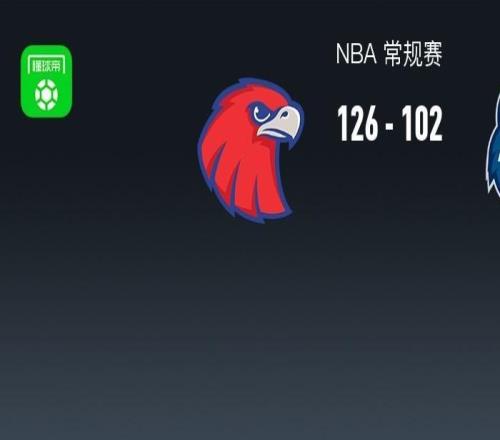 NBA战报：老鹰126102大胜森林狼，杰伦约翰逊34+10+6