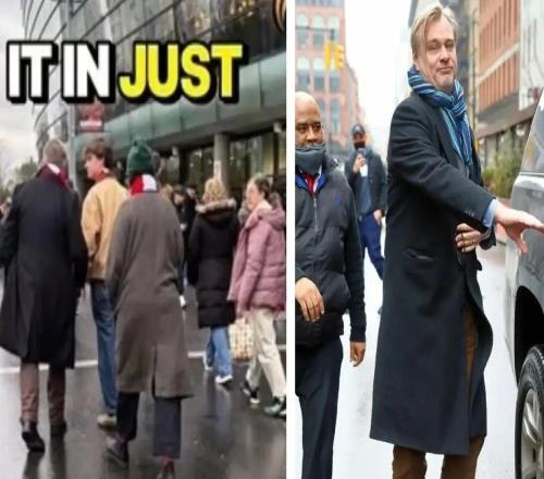 导演诺兰在酋长球场观看阿森纳比赛，并佩戴红白围巾