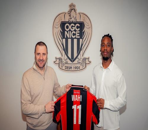 官方：尼斯租借签下法拉克福前锋瓦希