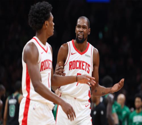 24分惨案！火箭狂轰4连胜，杜兰特11助创纪录，一战看清三大事实