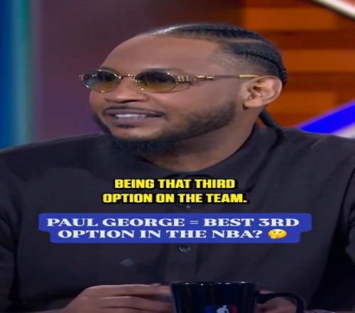 卡梅隆安东尼：保罗乔治可能是NBA最好的三当家76人很难打