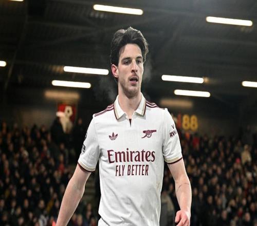 赖斯梅开二度，阿森纳32复仇伯恩茅斯5连胜，静待双蓝会自相残杀